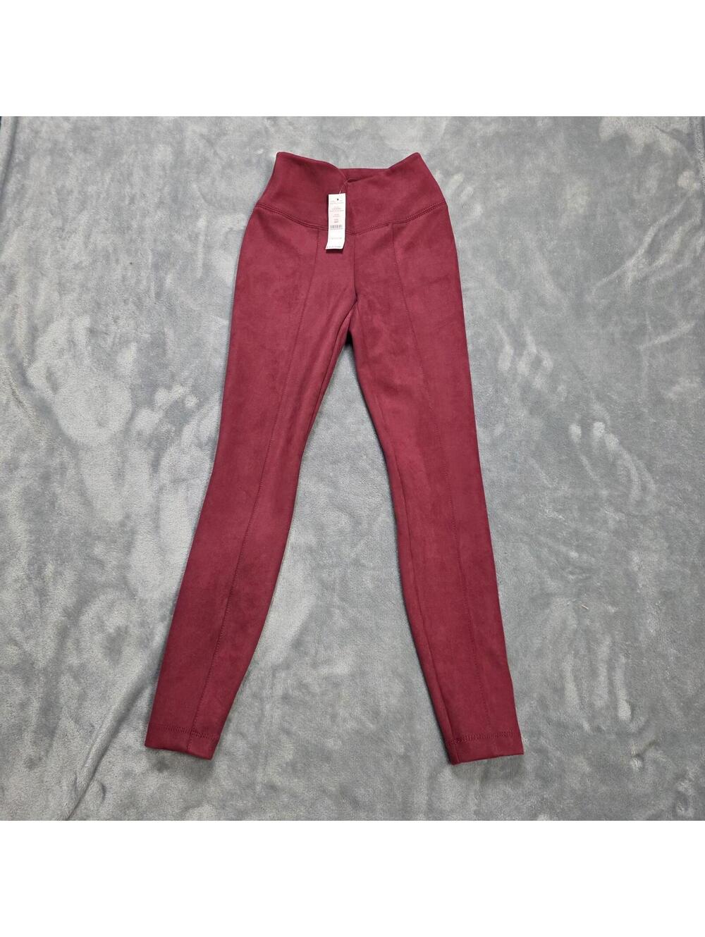 WHBM Runway Legging Dark Sangria Pants - Size 00P